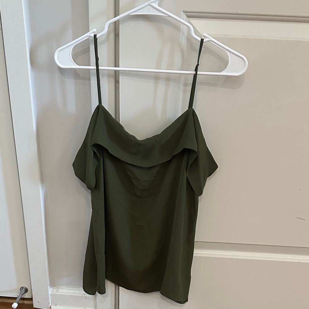 Theory Olive Camisole Top